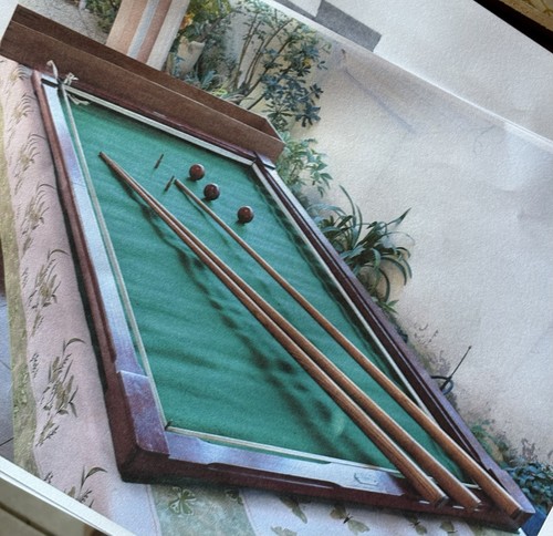 Jeu ancien billard - jeu, de