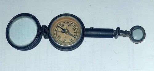 Ancienne boussole miroir - boussole,
