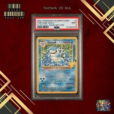 🇫🇷 TORTANK HOLO PSA 9 -