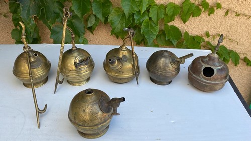 Anciennes lampes mineur - anciennes, de
