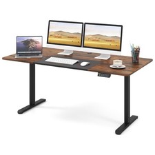 Bureau Assis Debout Électrique Hauteur Réglable 72-116 cm Bureau Ergonomique