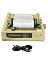 OKIDATA OKI MICROLINE 320 TURBO 9-Pin Dot Matrix Printer – Model GE7000A –TESTED