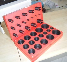 Kit 394 Joints Toriques d'Étanchéité en Nitrile Tailles Ø 3mm à 50mm