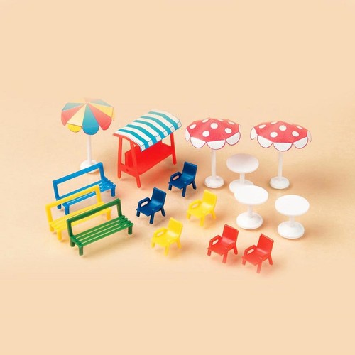Set terrasse parasols - ,, tables