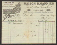 PARIS (XII°) ARTISTIC & CREMONES LOCKSMITH FACTORY ""Maison GARNIER"" in 1903