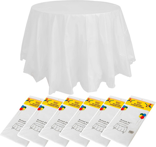 Lot nappes rondes - lot, 6