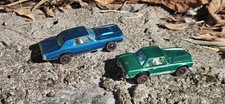 Hot Wheels Redline Mercedes Benz 280 SL Green 1969 1967 Custom T Bird Aqua HTF