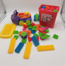 Playskool Clipo Building Blocks Bucket & Hippo