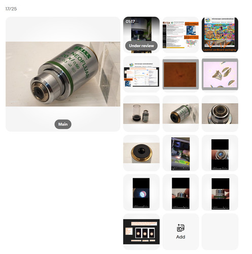 Objectif microscope cle - objectif,