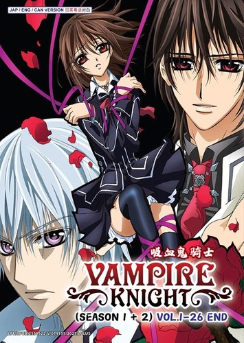 Dvd anime vampire knight - dvd,