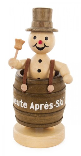 Bonhomme neige après ski - de, après-ski