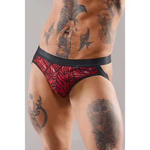 Jockstrap tulle zébré - jockstrap,