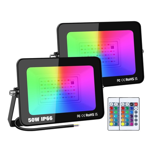 Pack 50w rgb projecteur - pack,