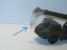 SOLIDO crochet en METAL BRUT