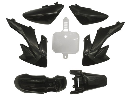 Kit plastiques noir dirt - kit,