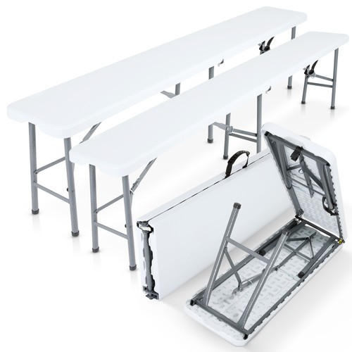 Arebos banc pliable - 2x,
