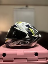 SHOEI X-Fifteen Escalate TC-2 Helmet — Size Medium — Like New W/ Extras