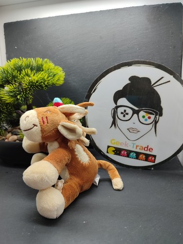Peluche plat jument kaya - , beige