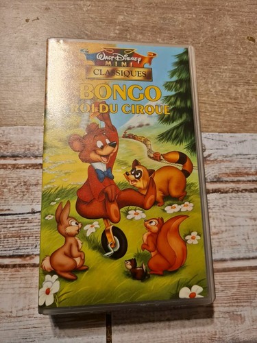 Vhs walt disney bongo roi - walt, du