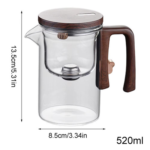 Théière verre avec - en,