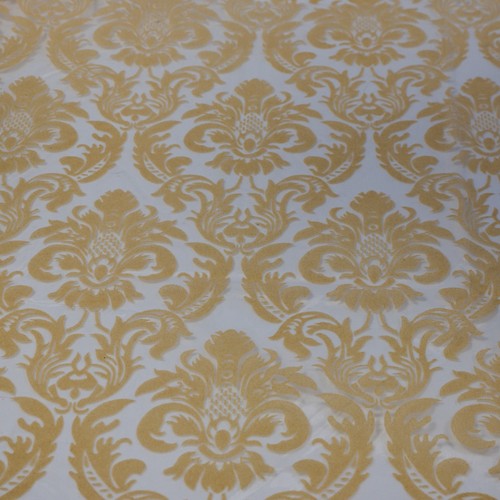 Nappe organza flockée - en,