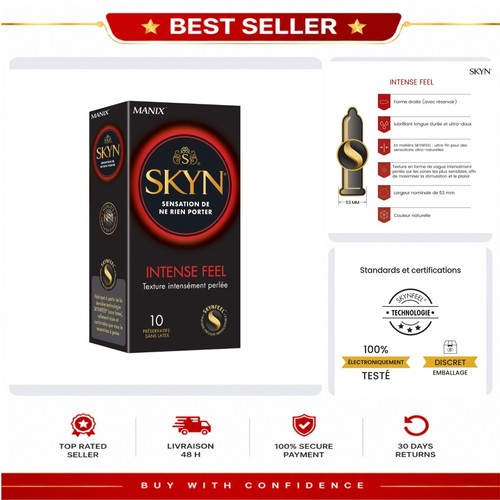 Préservatifs skyn intense - préservatifs,