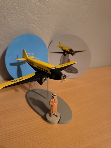 Avion tintin de - l'avion,