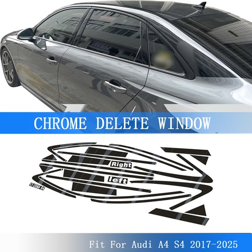 Glossy black chrome delete - glossy,