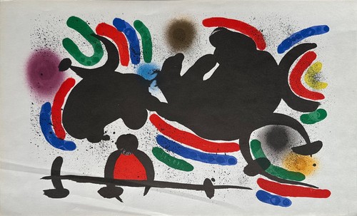Miro lithographe - miro,