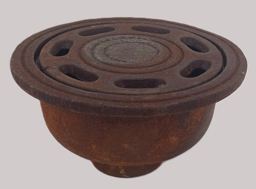 Ancienne bonde siphon fonte - bonde, en