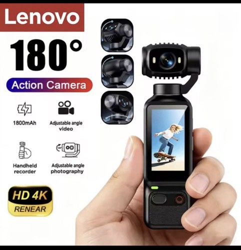 Lenovo 180 action camera - lenovo, 4k