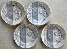 4 ASSIETTES PLATES FAIENCE DE