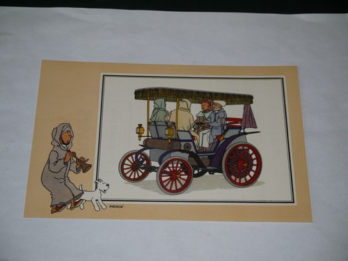 Herge chromos tintin - tintin, et