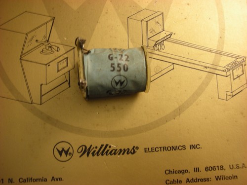 Bobine flipper williams - bobine,