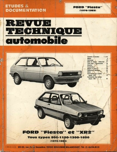 Revue technique automobile - revue,