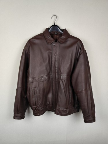 Blouson cuir agneau véritable