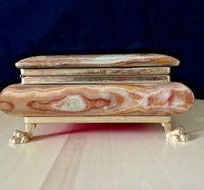 Boîte à Bijoux en Onyx/Pieds