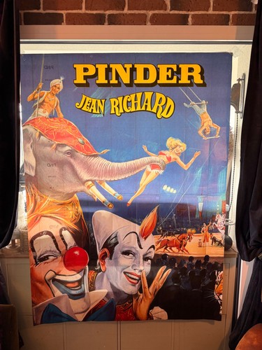 Affiche ancienne cirque - affiche, pinder