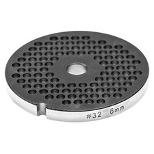 Grille taille 32 pour hachoir à viande - 6mm, acier inox