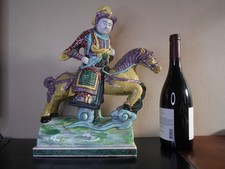 Ancien cavalier cheval chinois