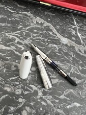 caran d’ ache stylo plume/ fountain pen Léman M. white flawless lacquer. As new