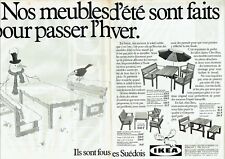 Advertising 019 1982 Swedish Furniture (2 Pages) Ikea