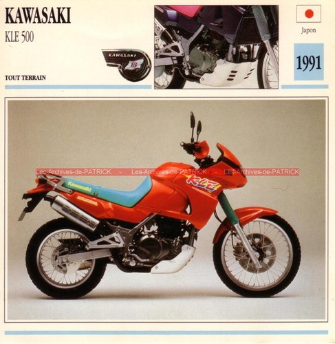 Kawasaki kle 500 1991 - kawasaki,