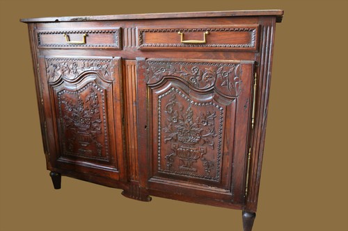 Buffet noyer xviiie - noyer,,