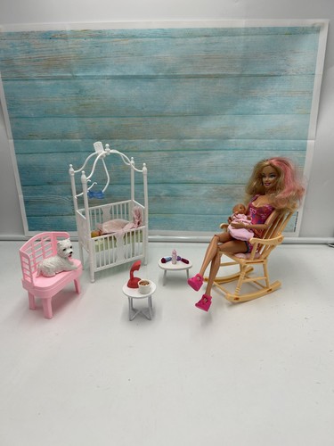 Barbie son bébé - barbie, et