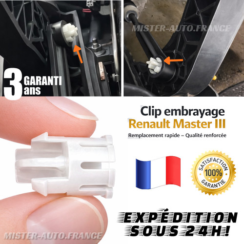 Agrafe embrayage pedale - agrafe,