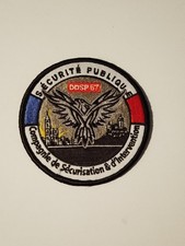 insigne écusson police