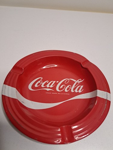 Ancien cendrier coca cola - ancien,