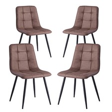 Ensemble de 4 chaises de salle