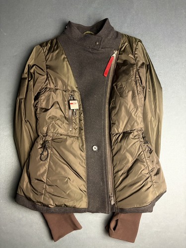 Jacket prada hybrid puffer - jacket,